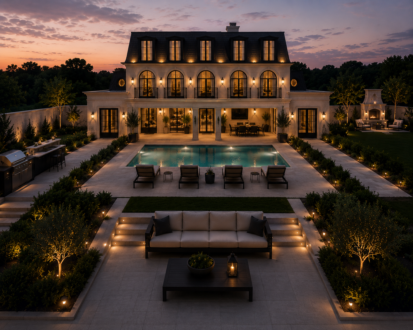 French Corner outdoor space